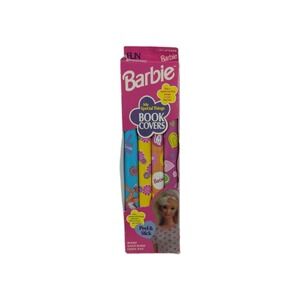 VTG 1999 Barbie Peel & Stick My Favorite Friends Book Covers Fun Pack 4 Rolls